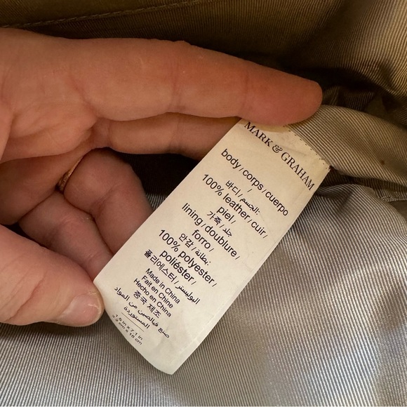 Mark & Graham | Quilted Leather Backpack - Picture 7 of 13